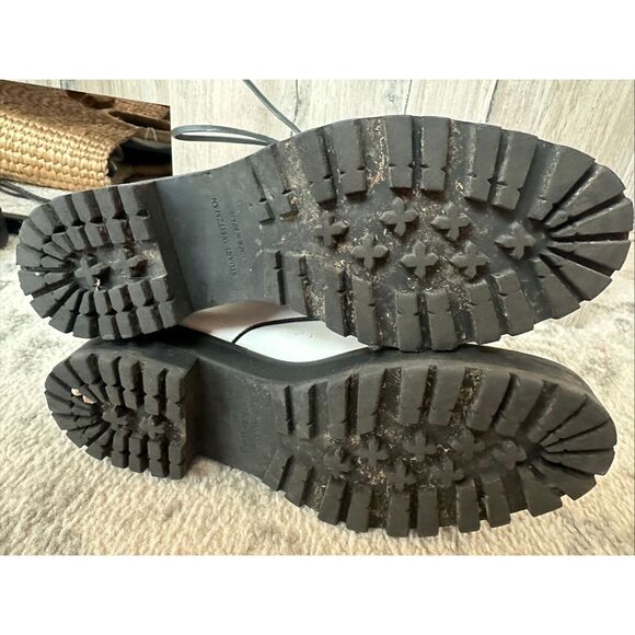 Stuart Weitzman Lexy Combat Boots Sz 5.5 - Picture 13 of 14